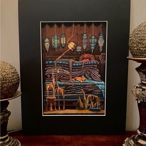 🇨🇦African Princess & the Pea Print